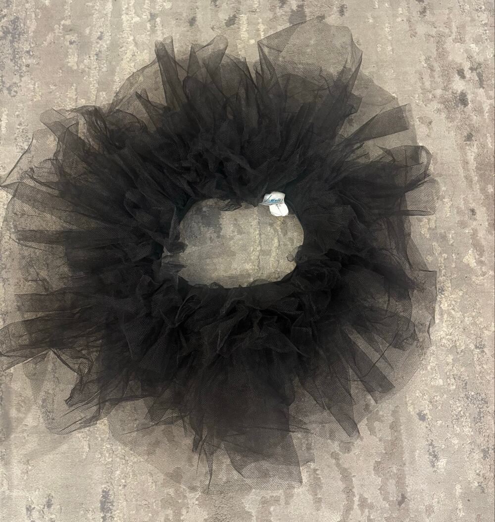 Black tutu 100% Nylon Adult M/L Dancewear